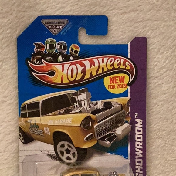 Hot Wheels ~ '55 Chevy Bel Air Gasser ~ HW Showroom ~ Set of 2 Black Gold - Picture 8 of 15